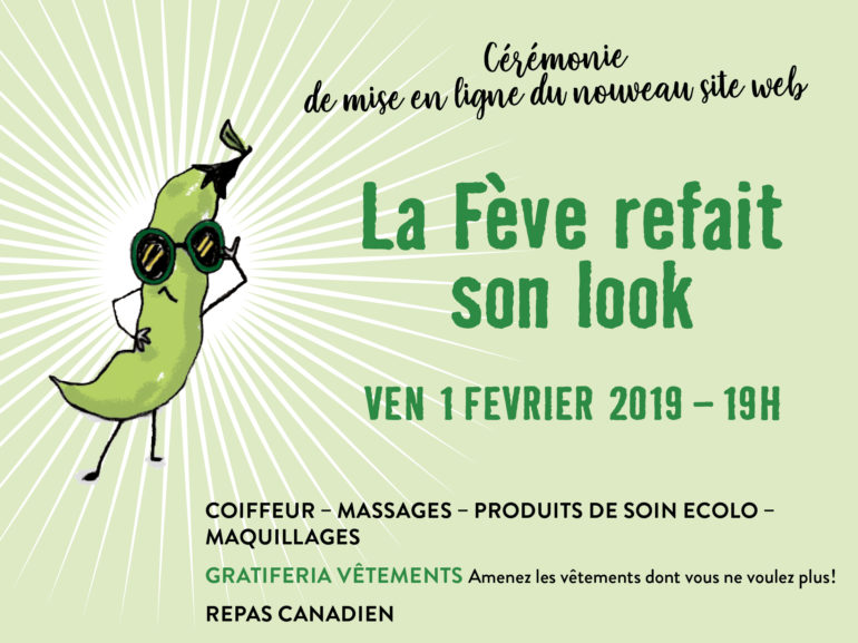 La Fève refait son look – La fête!